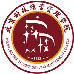 北京科技经营管理学院_校徽_logo